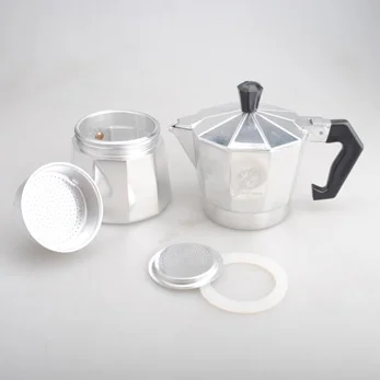Amzone best sale competitive price aluminum espresso coffee maker  moka pot