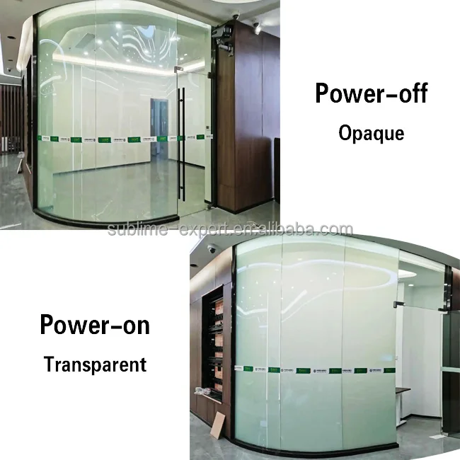 Pdlc switchable glass film pdlc film smart film for glass electric dimming low voltage pdlc smart tint smart glass per roll