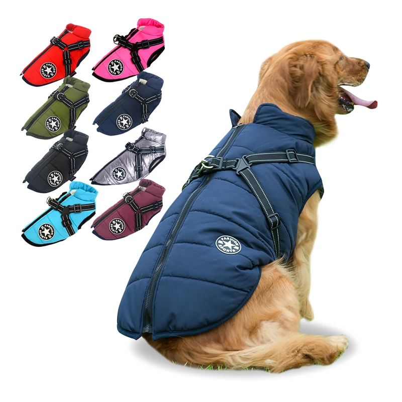 Wholesale Outfits  Dog Winter Clothes Luxury Pet Accessories  Vest  Fashion Designer  Christmas Clothes Dog Jacket