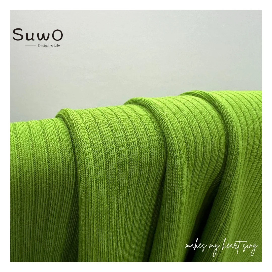 Dyed stripe 52% viscose fabric knitted spandex stretch Fashion for men women Sportswear t shirts cotton dresses