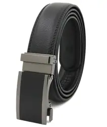 Ремни Оптовая Продажа от производителя; Модный стиль 6 видов цветов Автоматическая Пряжка мужские ratchet ремень из натуральной кожи