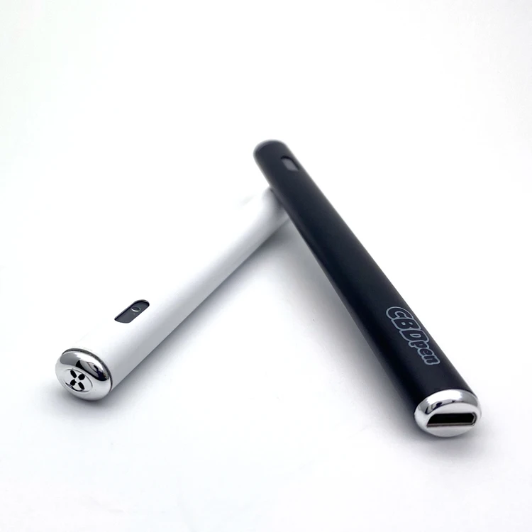
custom logo rechargeable and refillable CBD vape pen ceramic heating factory supply CBD pen 2020 best seller 