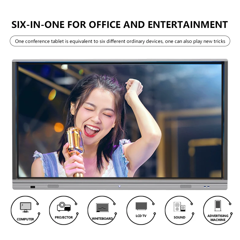 
The best price for 86 inch touch screen kiosk Infraredinteractive educational equipment for schools board 