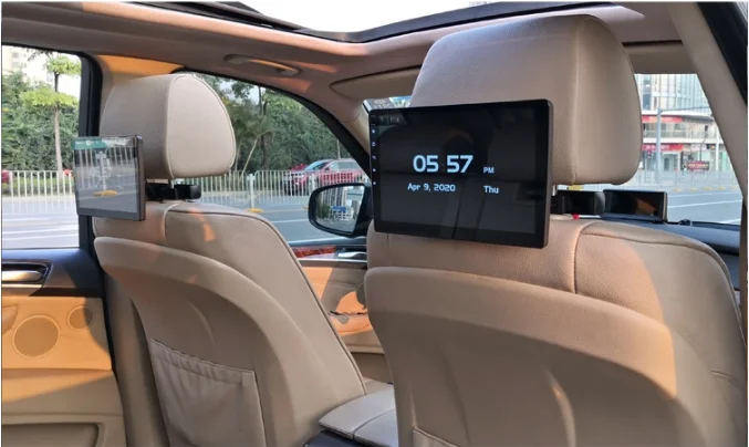 Лидер продаж 10 1 дюймов подголовник автомобиля Android монитор заднего сиденья сенсорный IPS Ресторан Сенсорный экран видео плеер