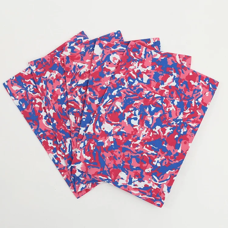 
Factory Supply Rubber Color EVA Foam Sheet For Making Flip-flop Slipper Soles 