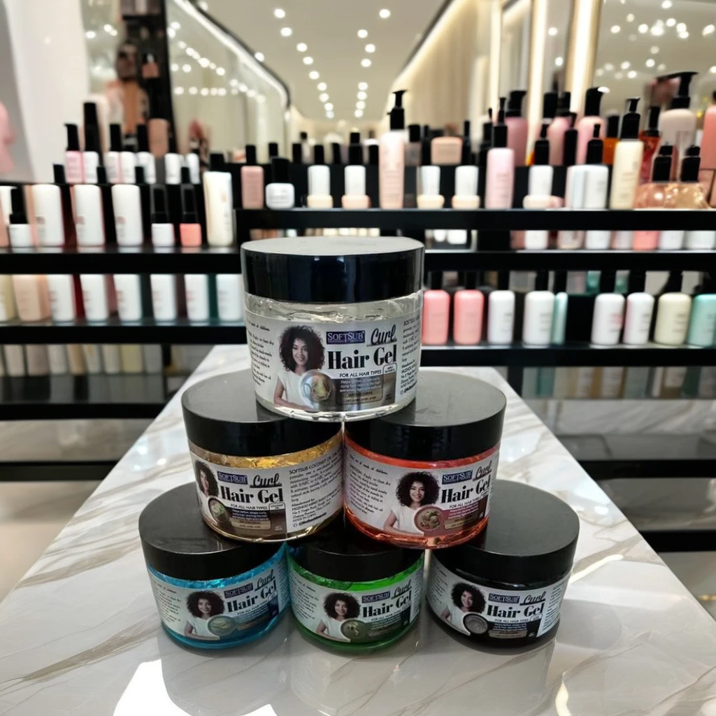 Curly Hair Styling Gel moisturizing hair gel fashion hair gel no residue no oily