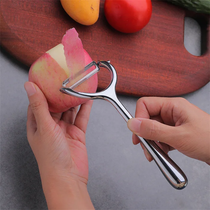 Zinc alloy senior multifunctional custom kitchen tools wholesale 3 in 1 peeler fruit and vegetable peeler