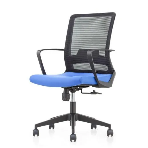 Wholesale Price Mesh Cover Fabric Seat Five Star Nylon Base Swivel Office Chairs For Workspace