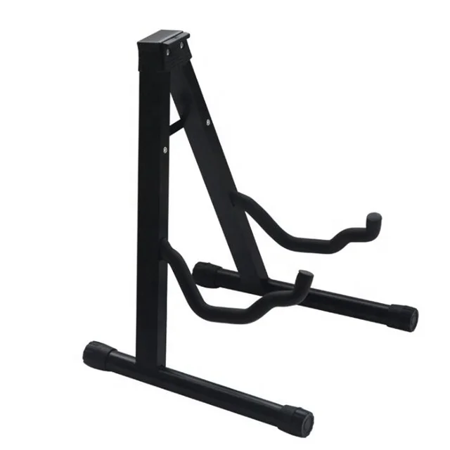 Realsin Musical instruments accessories high quality guitar stand Folding A frame guitar foot stand