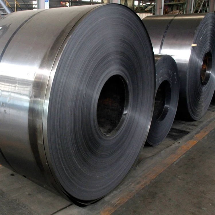 Factory direct selling sae1010 ms ss400 a36 black iron coil s235jr hrc hot rolled carbon steel coil