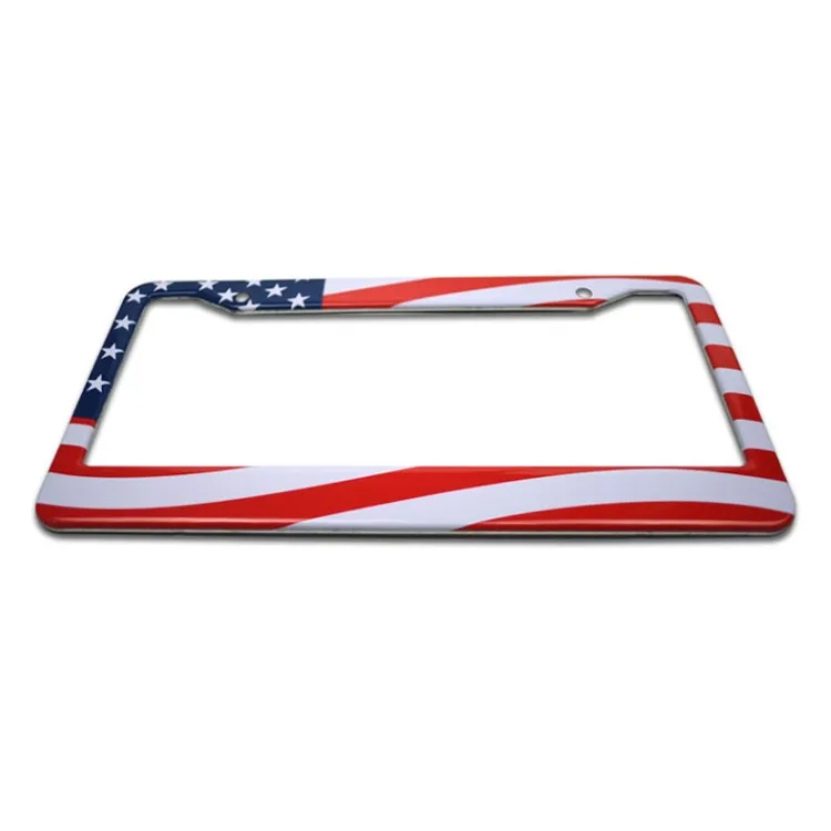 Рамка для номерного знака американского флага рамки Соединенных Штатов чехлы держателей патриотические Автомобильные украшения