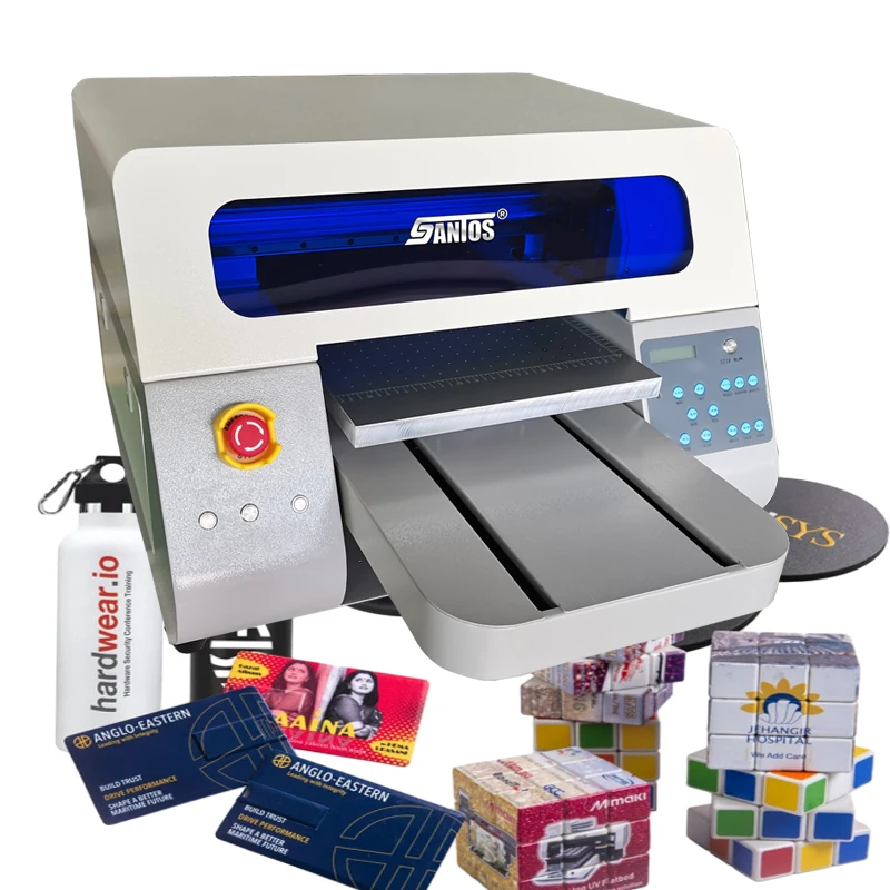 Hot Seller Uv Dtf Printer A3 Uv Flatbed Printer With Xp600 Printhead