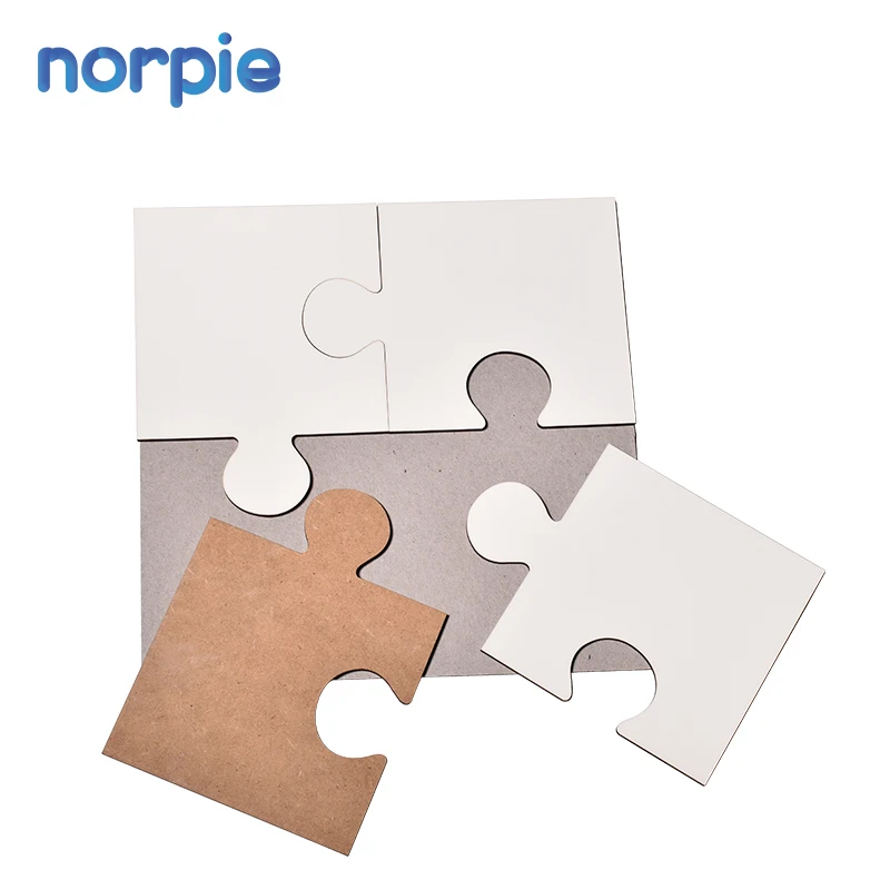 Wholesale High Quality Wood Printable MDF Jigsaw Puzzles for Sublimation Educational Toy