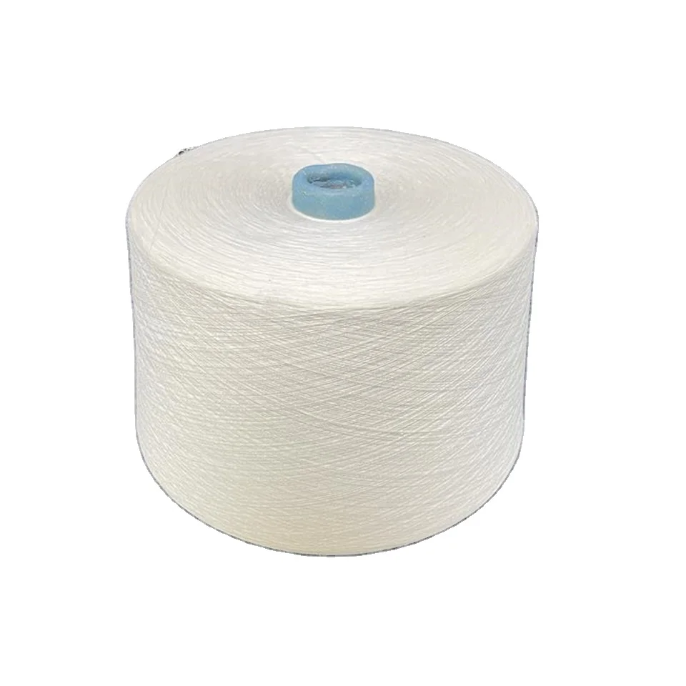 TC 65/35 80 20 CVC 50 50 60/40 Yarn Raw White Pc Weaving Ne 45S 30S 20S 12/1 32/2 60S Combed Poly Cotton Polyester Blended Yarn