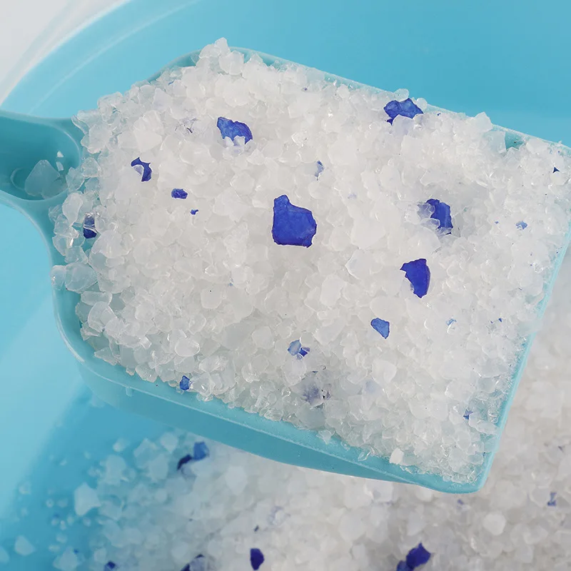 Wholesale Customization OEM 3.8L 5L No Dust Crystal Silica Gel Cat Litter Factory Supply Silicone Cat Litter