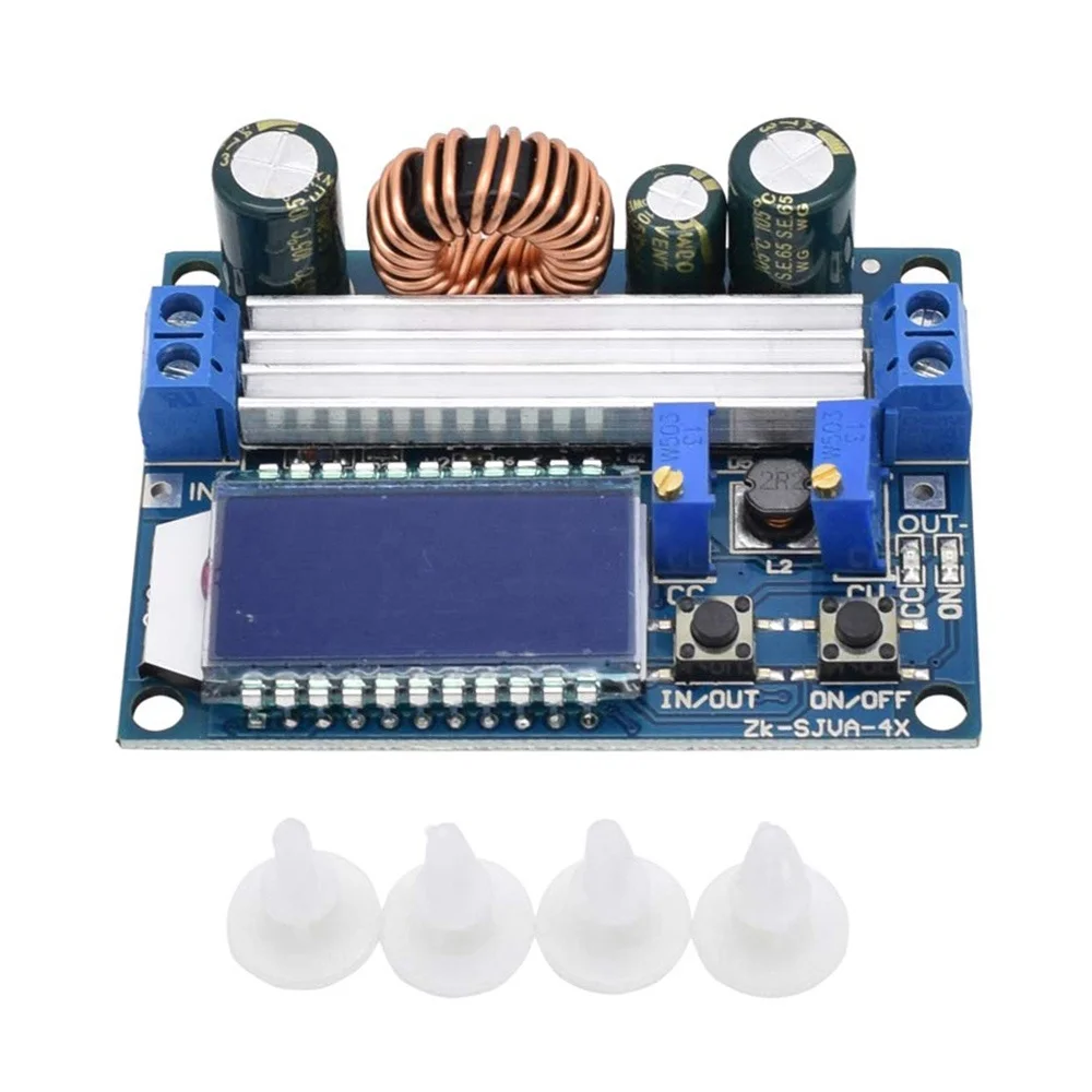 LCD Display DC 5.5-30V 12V to DC 0.5-30V 5V 24V Adjustable Constant Current Voltage Step UP Down Voltage Regulator with Shell