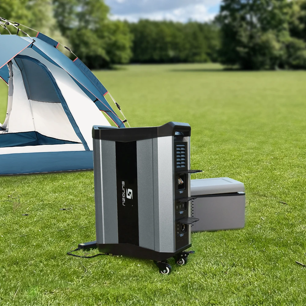 Electrical  Panel  Types  768000mAh  Compact  Solar Power  Generators  2000W  Built-In Solar Battery Power Distribution Box