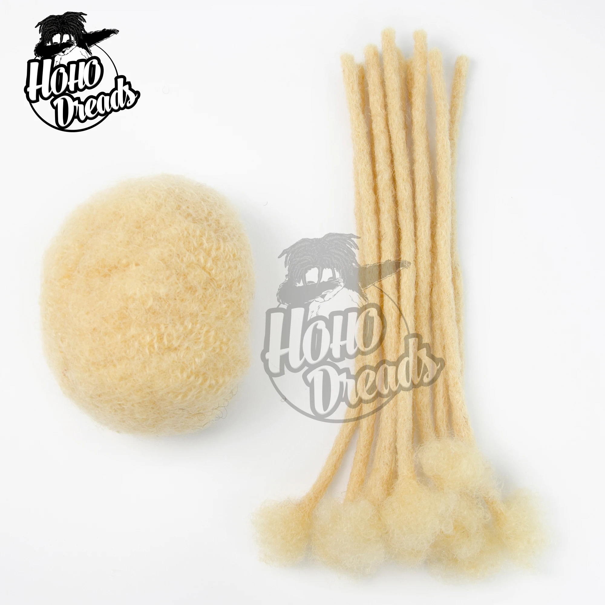 HohoDreads Man Dread Lock Hair Units Custom Dread Locks Gel Twist Bonnet De Bain Dread Locks Xxl