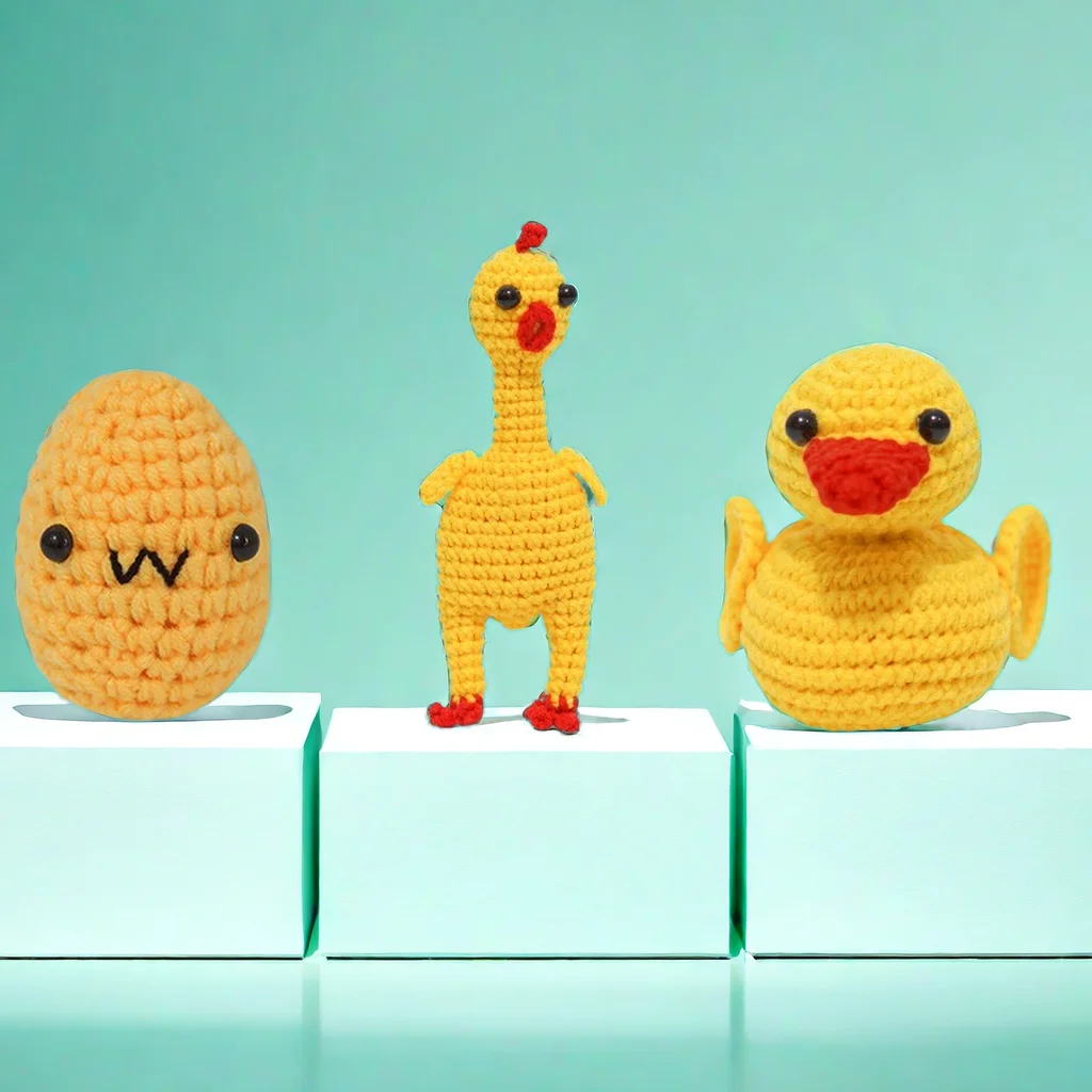 Yarn for Crocheting Shark Tank with Step by Video DIY Tutorials Dinosaur Animals Plants Crochet Kit for Beginners