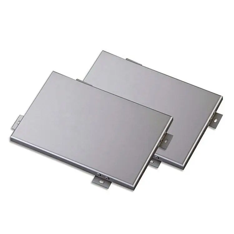 Professional Aluminium Metal Facade Wall Panel Exterior Square Tube Aluminium Rectangle Slat Wall Panel