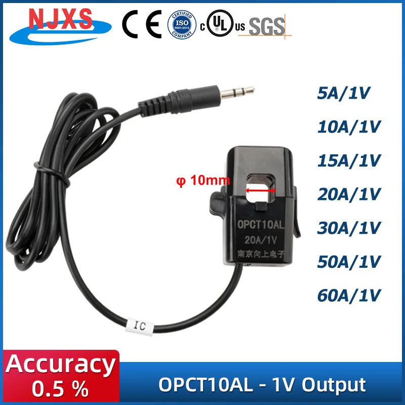 Split Core Current Transformer supplier split type current sensor split core mini clamp ct split current transformer price yhdc