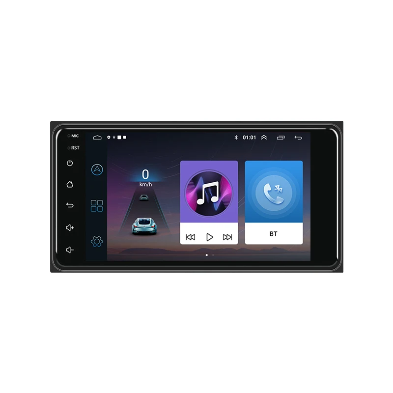7 Inch Car Stereo For TOYOTA COROLLA VIOS CROWN CAMRY HIACE PREVIA RAV4 Car GPS NAVI  Device Car Radio Android Audio