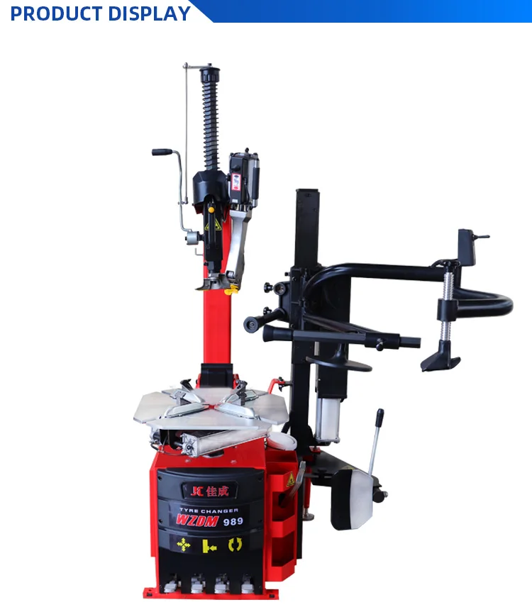 WZDM TR-688 Vehicle Equipment Tire Changer Combo Rear tilt swing arm Fully Automatic tire changer