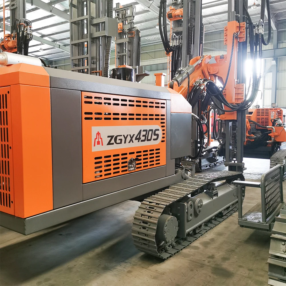 30depth ZGYX 430S Separated Drill Rigs with full function design for construction mining