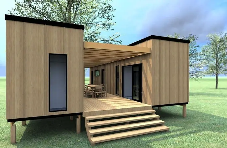 Modern Design Prefabricated House for Farms Country Living Solution