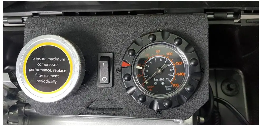 Portable Screw 12V or 24V Heavy Duty Box Tire Inflators Universal Dual Motor Compressor Double Battery Clamp Air Compressor