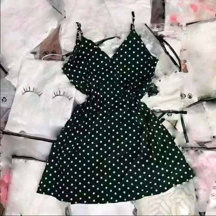 New Packaging Clothes Apparel Stock Wholesale Bulks Brand Womens Bulk Clothes Dress