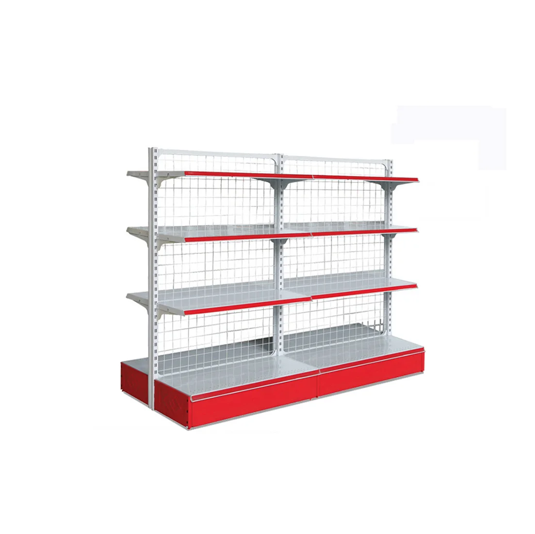 High Density Heavy Duty Metal Shelves New Modern Retail Shelving Rack For Super Market