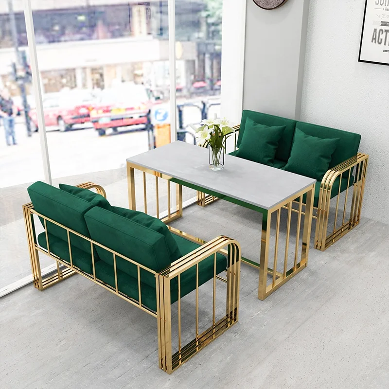 Nordic custom restaurant couch coffee shop removable washable corner KTV bar sofa office reception sofa