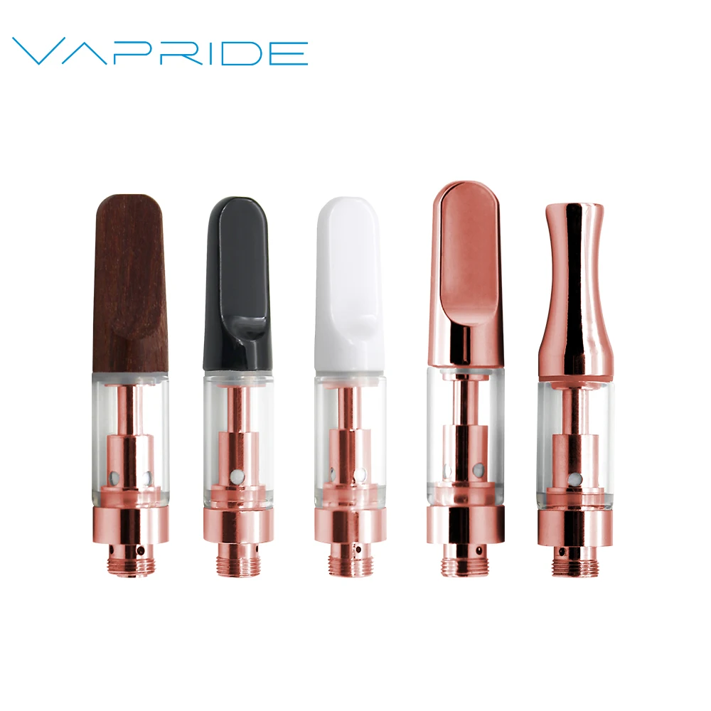 Vapride Manufacturers Provide Ceramic Coil Vap Cartridge .5ml 1ml empty Cartridge Tank