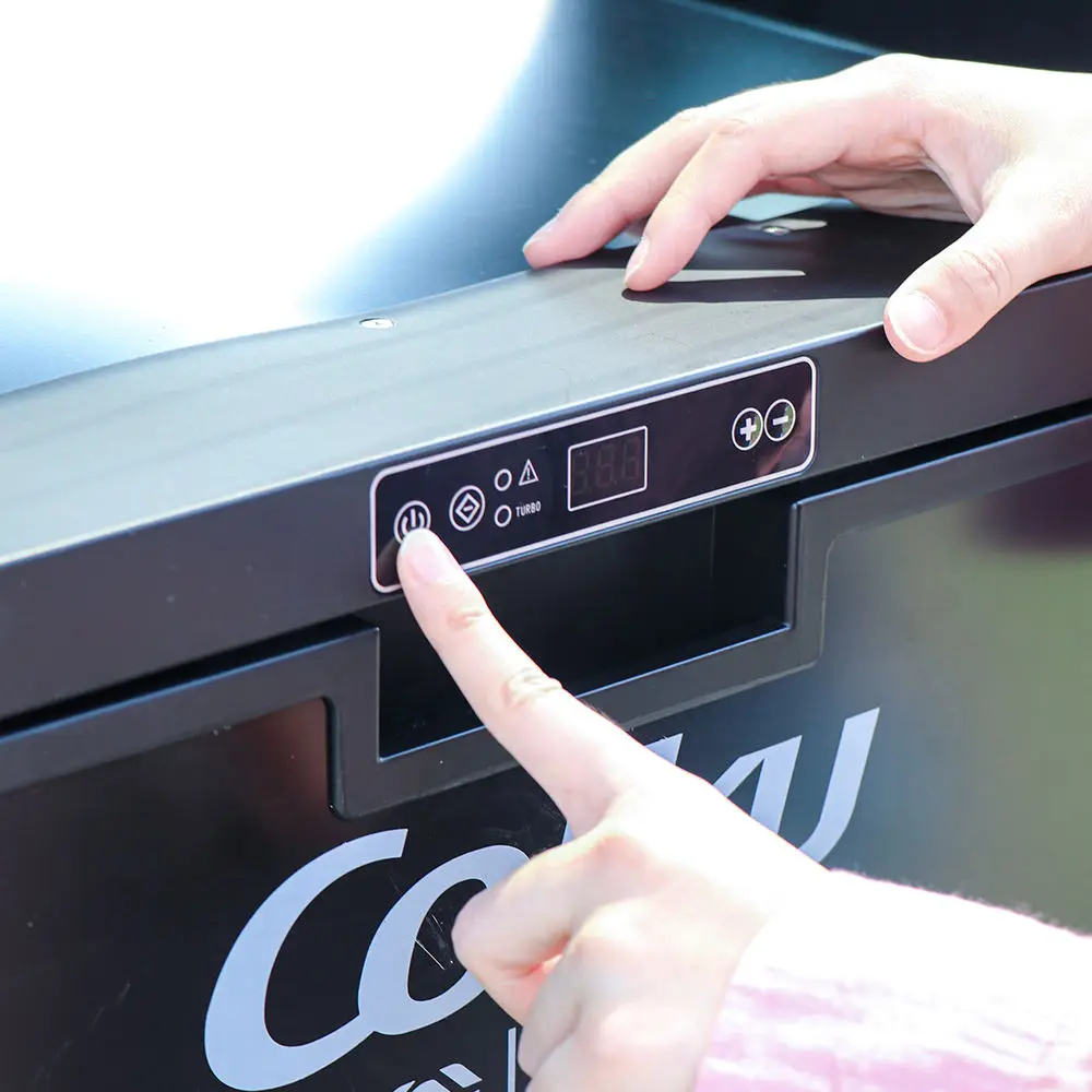 Colku DC-40DR Hot Selling 40L Portable Car Fridge Drawer Refrigerator with GMCC Compressor for Camping and Road Trips