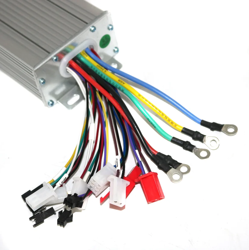 GREENTIME 36V/48V/52V/60V 800/1000W BLDC Electric scooter controller E-bike brushless driver and smalrt LCD Display one set