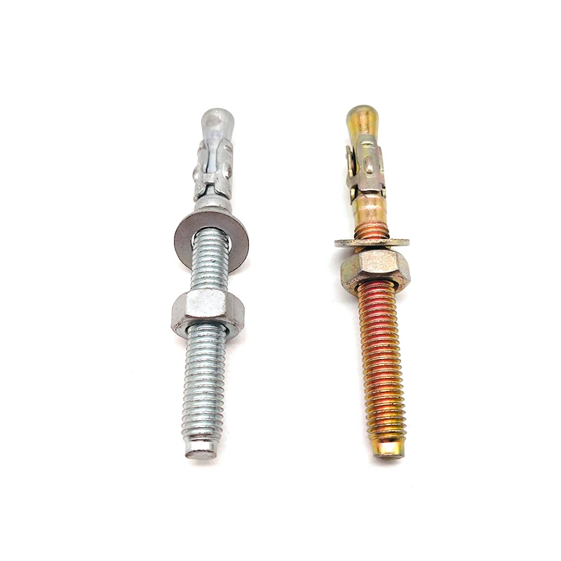 Ss304/Ss316 Stainless Steel Post Tension Wedge Anchor with Nut and Washer