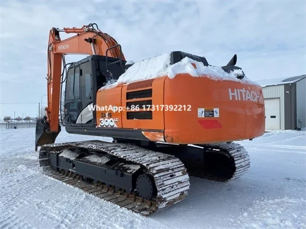 Building Excavating 30.2 Ton Used Hitachi zaxis 300LC-6N Excavator Sale ZX300LC-6N