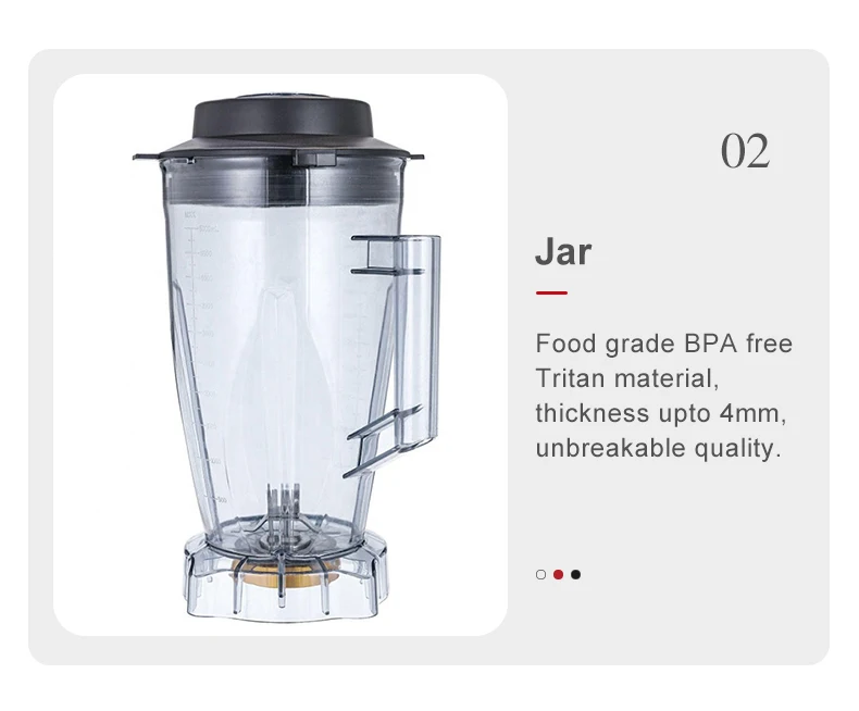 Multifunctional Hot Sale Blender Juicer Kitchen Use Commercial Blender