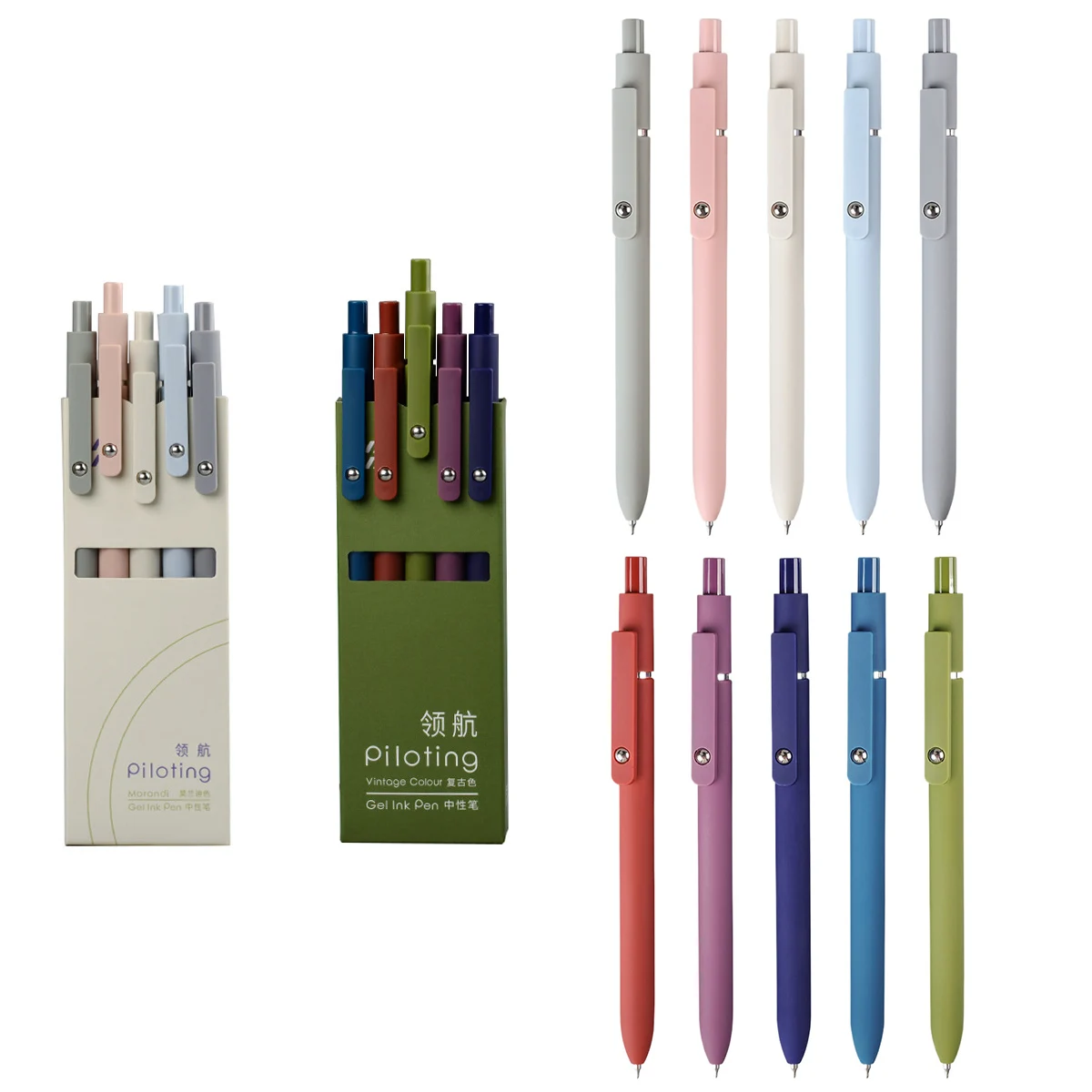 Простая гелевая ручка Morandi для школьного ученика персонализированный логотип оптовая продажа канцелярских товаров 0 42 см Шариковые черные чернила