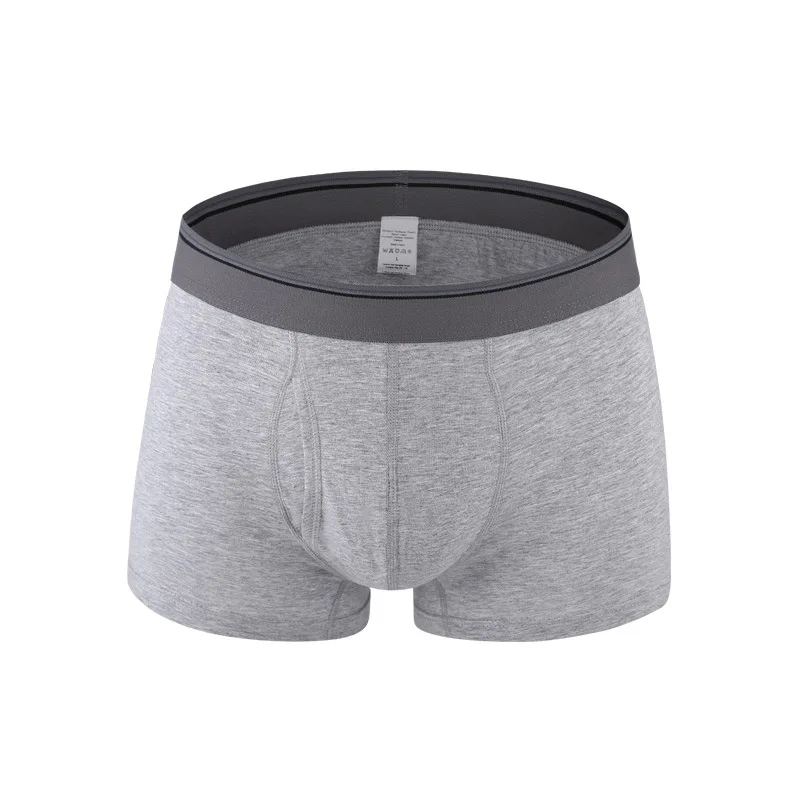 Bahoto In Stock Natural Feelings Boxer Briefs Brand Soft Thick Cotton Men Underwear Wholesale