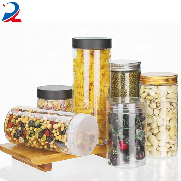Professional Factory supply transparent plastic can plastic bottles and jars