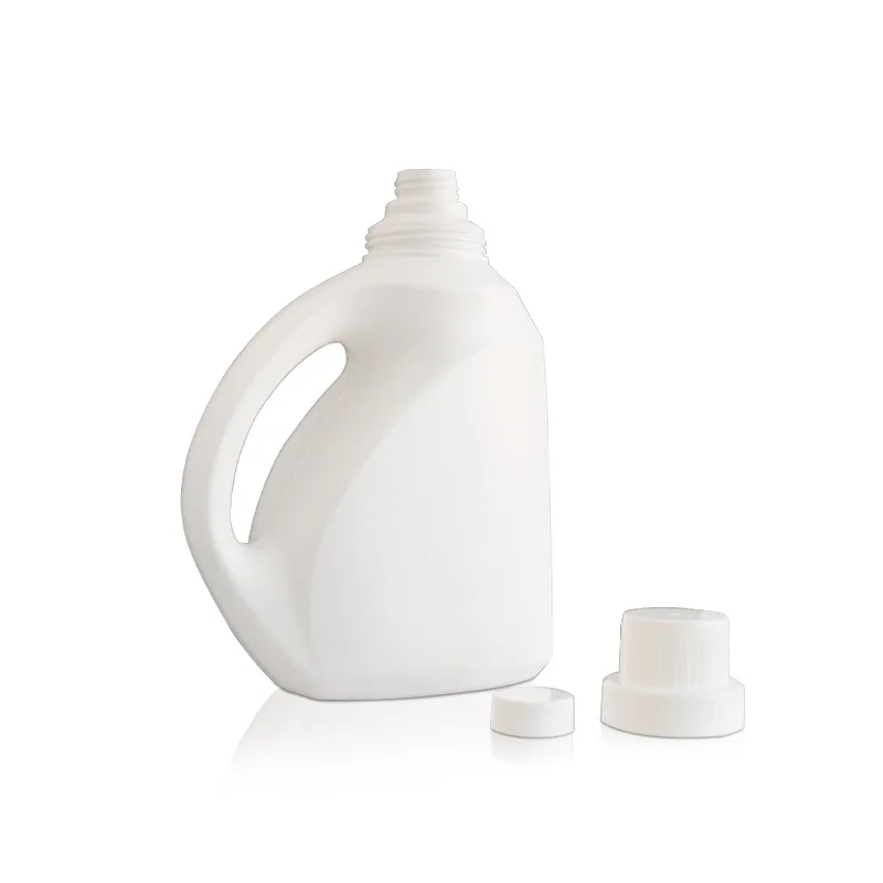 Wholesale PE plastic 2000ml laundry detergent plastic bottle 2000ml packaging 2l laundry detergent separately