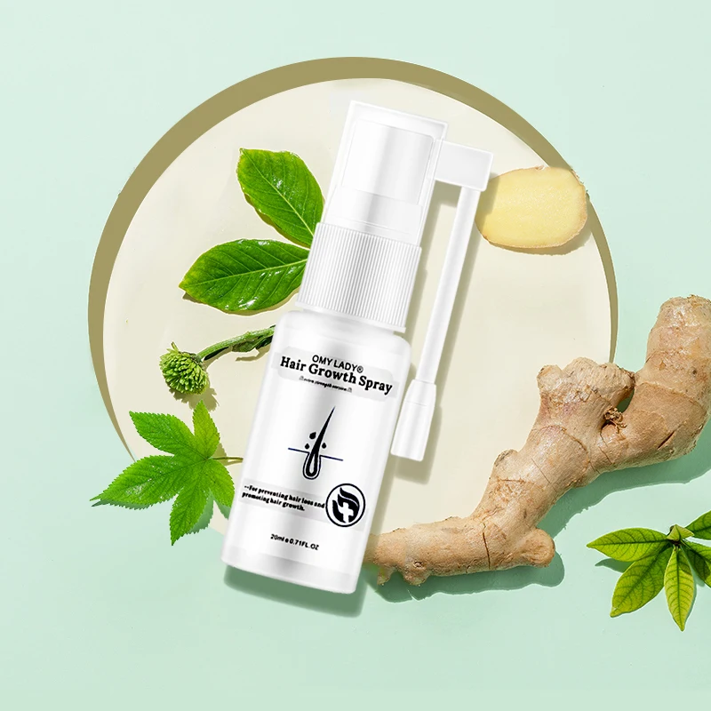 omy lady private label customize formula accept 6 bottles effective hair growth serum spray form