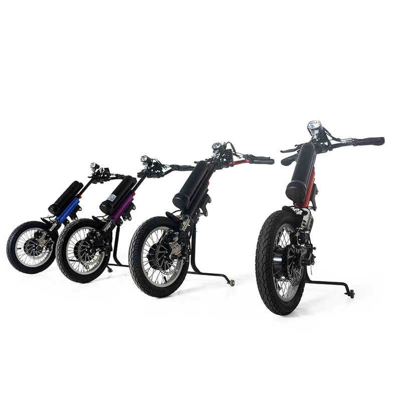 Новейший дизайн WISKING Q7 инвалидная коляска, трактор, ручной велосипед для инвалидов