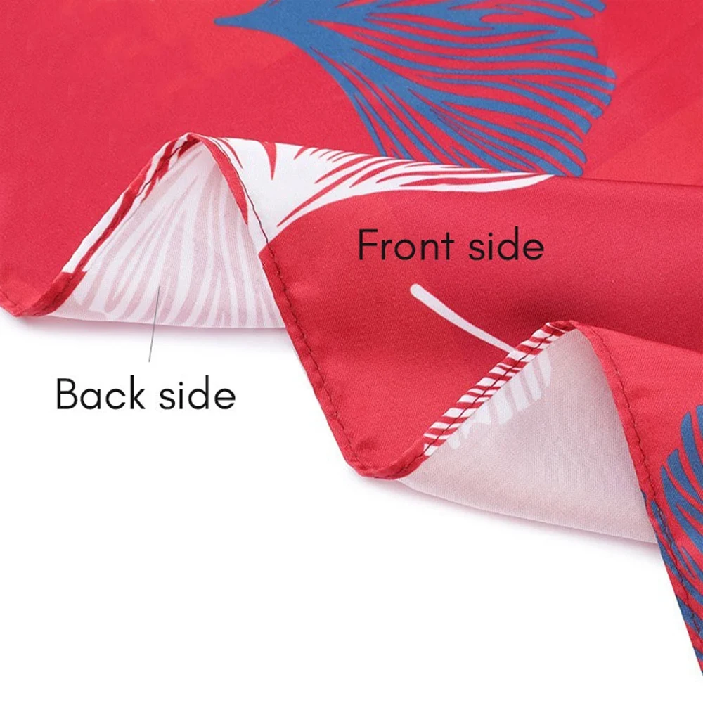 Chinese Manufacturer Various Designs Custom Twill Scarf Satin Scarf 90X90 Silk Scarves For Lady Foulard En Soie