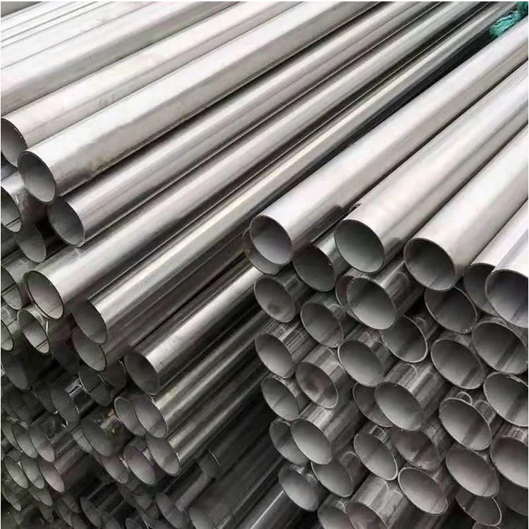 304 Stainless Steel Round Pipe Works Stainless Steel Stair Handrail Decorative Pipe Bright Corrosion Resistant
