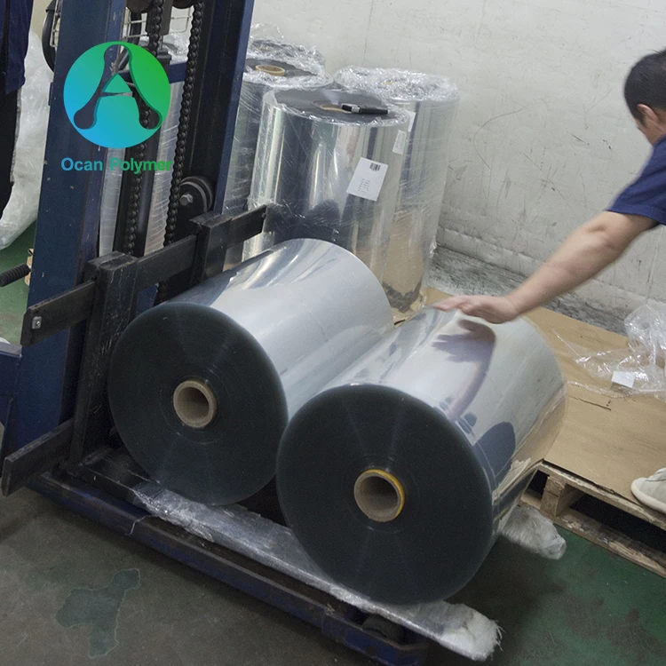 food grade transparent plastic pet roll film for blister packing