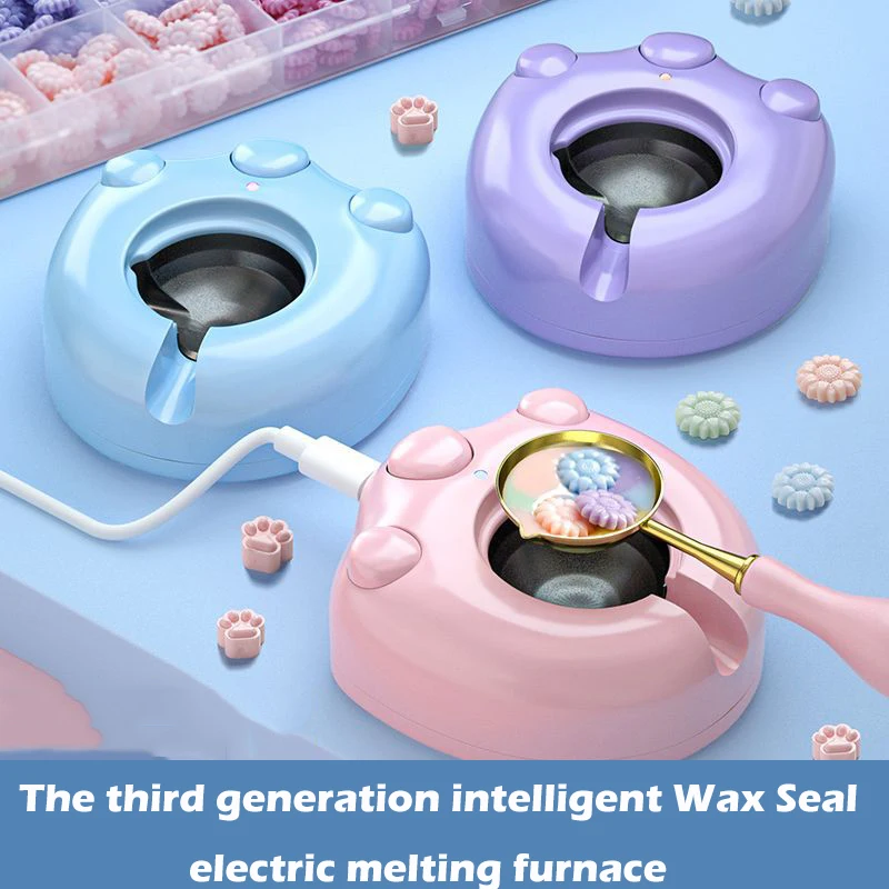 The Third Generation Intelligent Constant Temperature Wax Seal Stamp Stove Sealing Wax Electric Melting Furnace