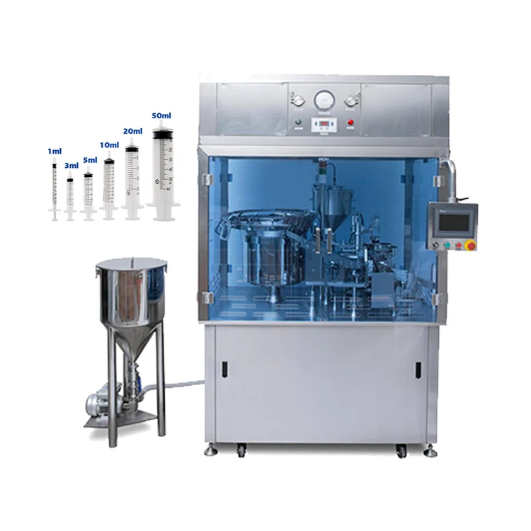 CE Certification Auto Syringe Filling Machine Prefilled Syringe Filling and Capping Machine